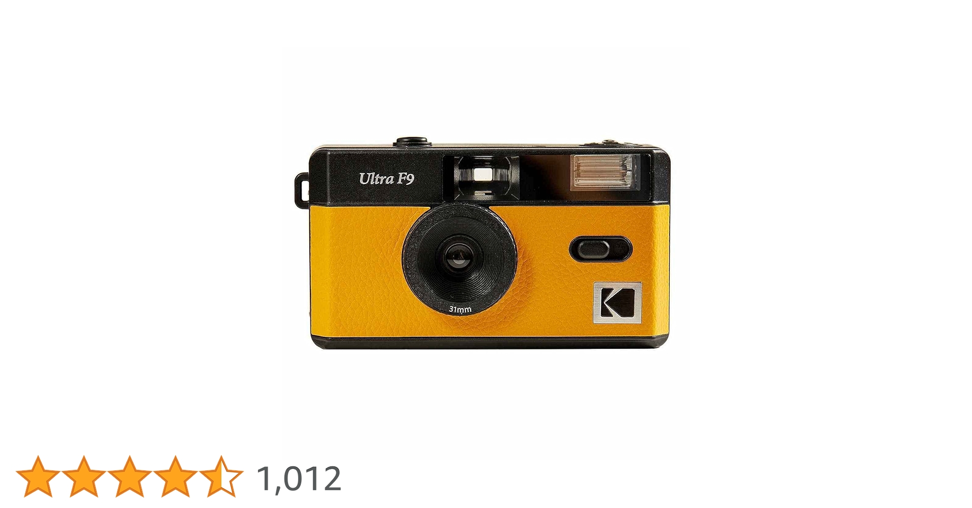 新品未開封　コダック フィルムカメラ ULTRA F9 ブラック×イエロー コダック(Kodak) フィルムカメラ ULTRA F9 ブラック×イエロー